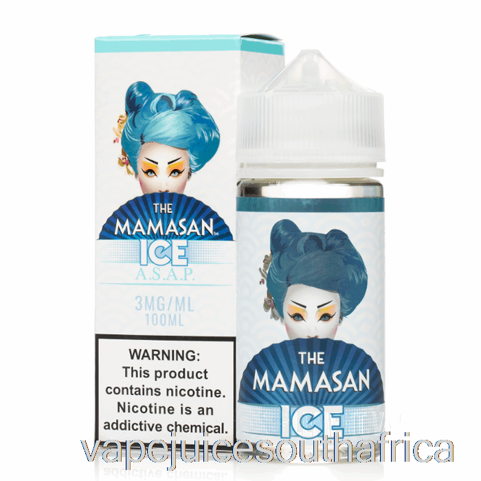 Vape Juice South Africa Ice Asap - The Mamasan E-Liquid - 100Ml 3Mg